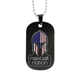 Color Series Spartan Bag Tag / Dog Tag